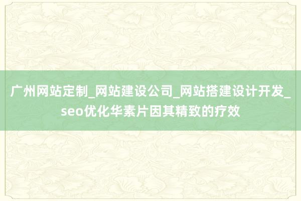 广州网站定制_网站建设公司_网站搭建设计开发_seo优化华素片因其精致的疗效
